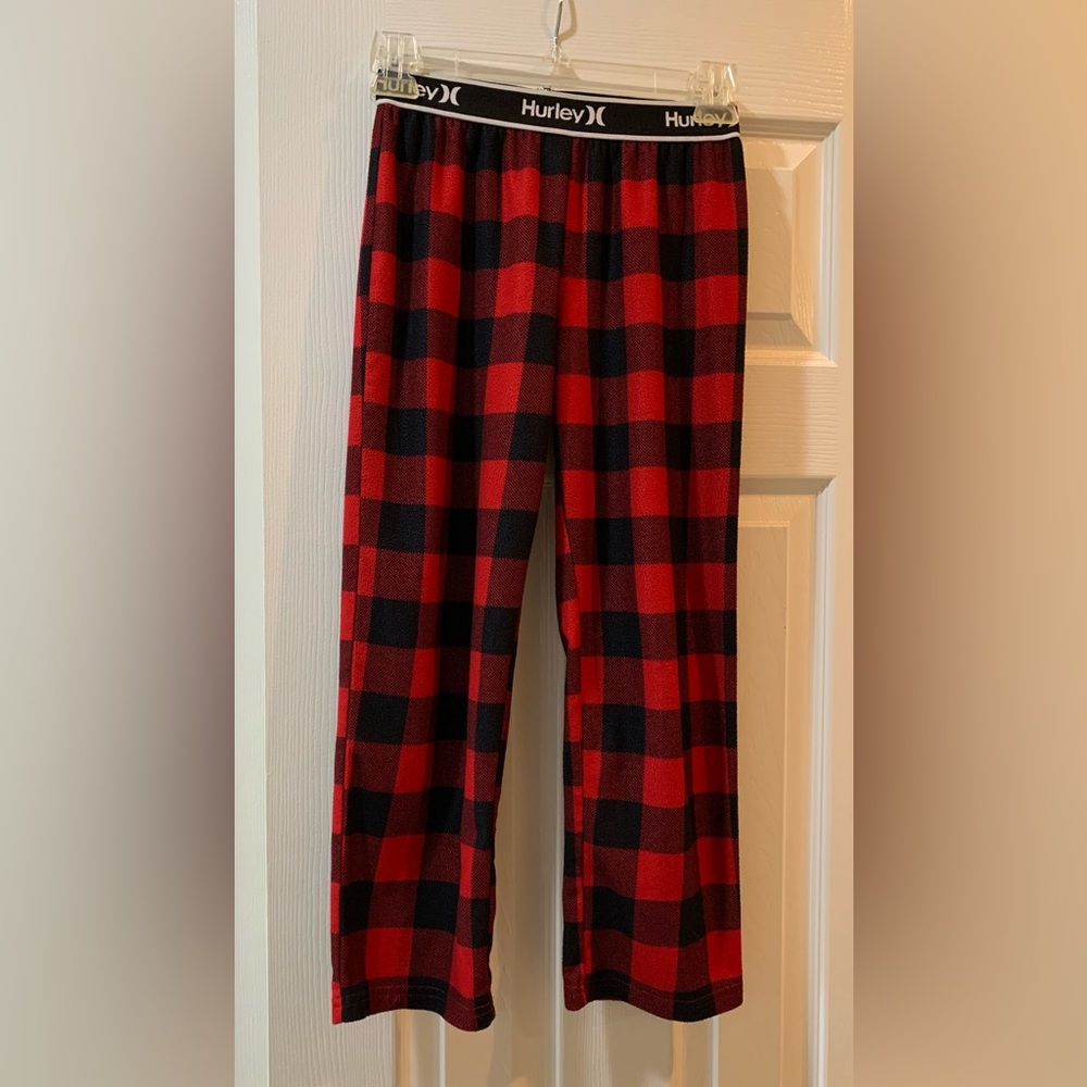 Hurley Pajama Bottoms Buffalo Print